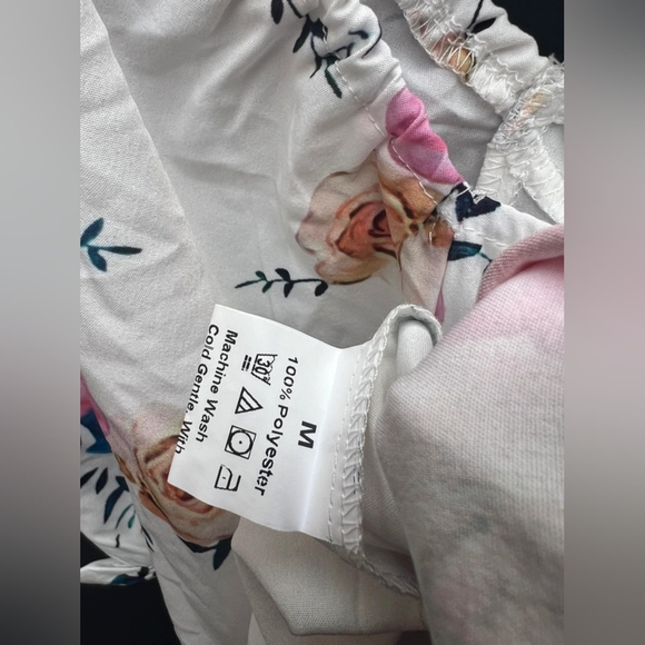 floral off the shoulder mini dress - Picture 5 of 5